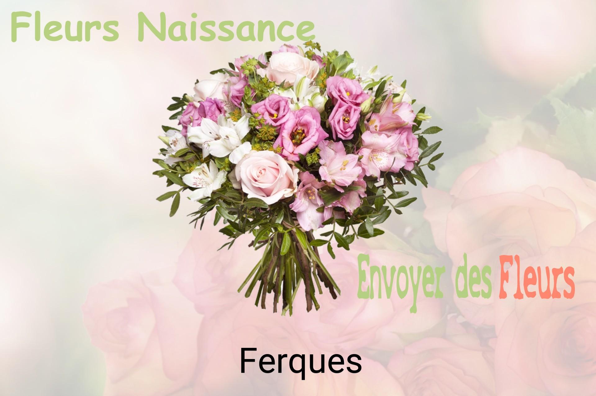 Bouquet de fleurs de naissance livré à Ferques